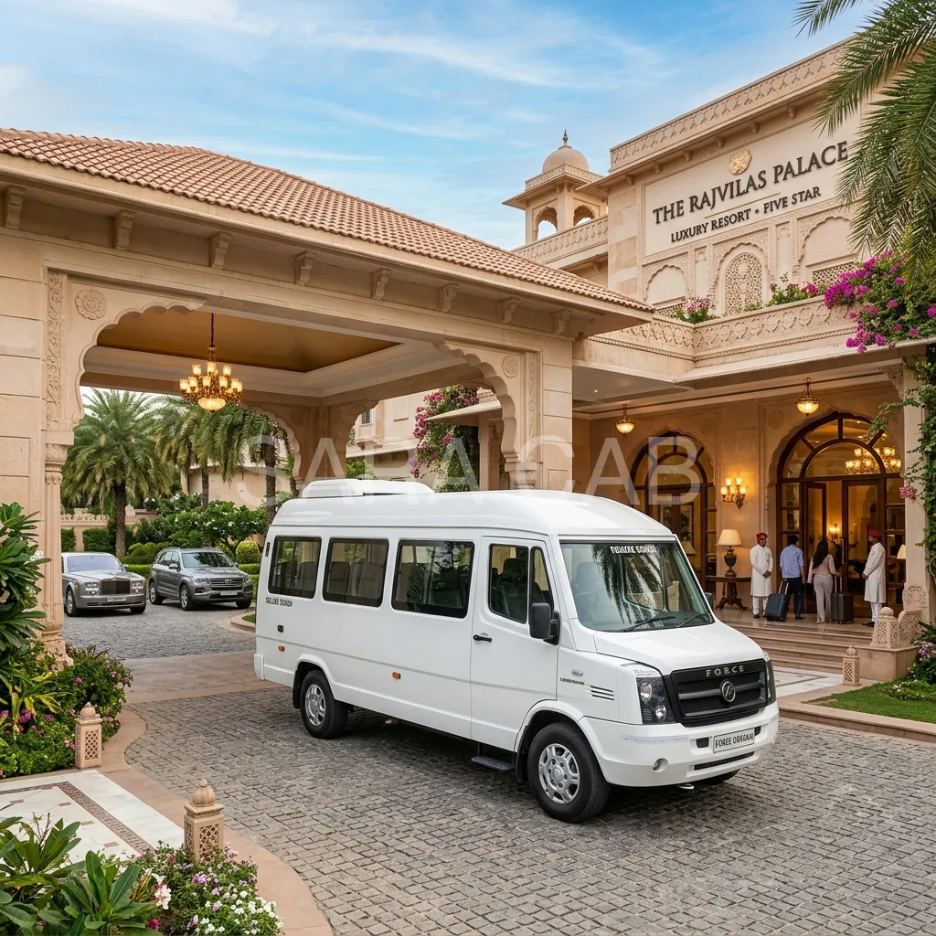 16 Seater Force Urbania Bangalore Rent