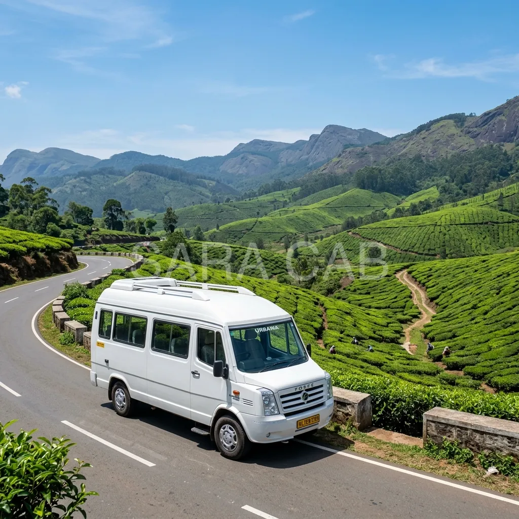 Ooty Tour in luxury passenger van